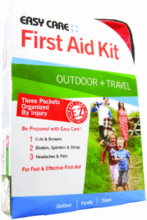 First Aid Kit,EZ Care Outdoor 1ea
