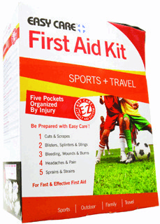 First Aid Kit,EZ Care Sport 1ea