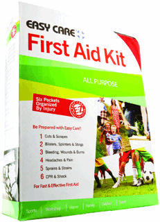 First Aid Kit,EZ Care All Purpose 1ea