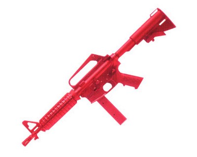 Red Training Gun Colt SMG