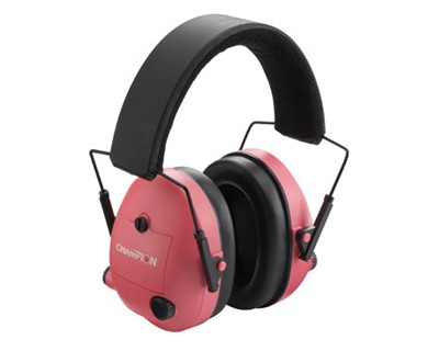 Electronic Ear Muffs, Pink