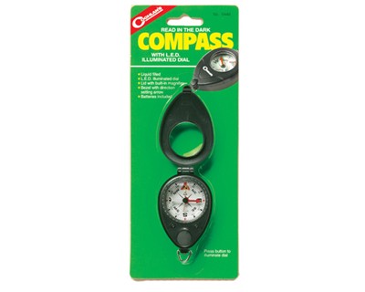 Compass with LED