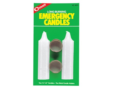 Emergency Candles -- pkg of 2