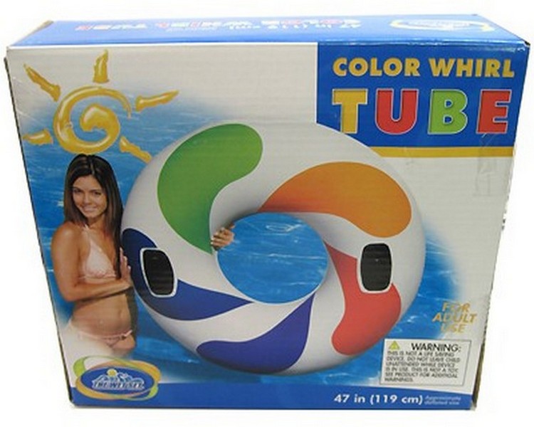 Color Whirl Tube w/Handles