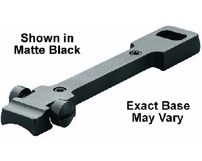 Standard 1-Pc Base-Black Matte