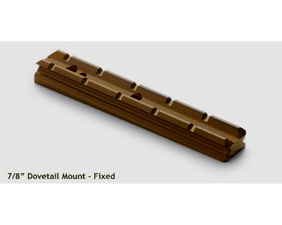 7/8" Dovetail Mount Fixed, Bronze